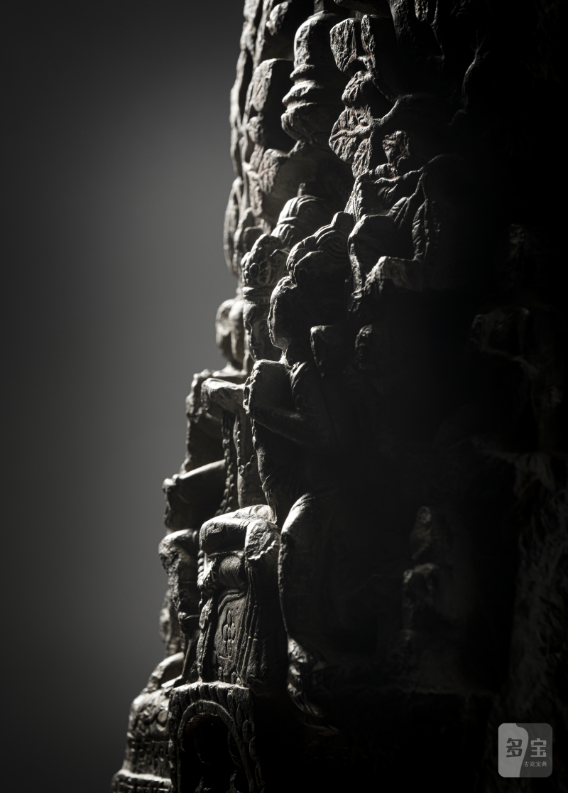 A GREY STONE STELE DEPICTING UMAMAHESHVARA - 图3